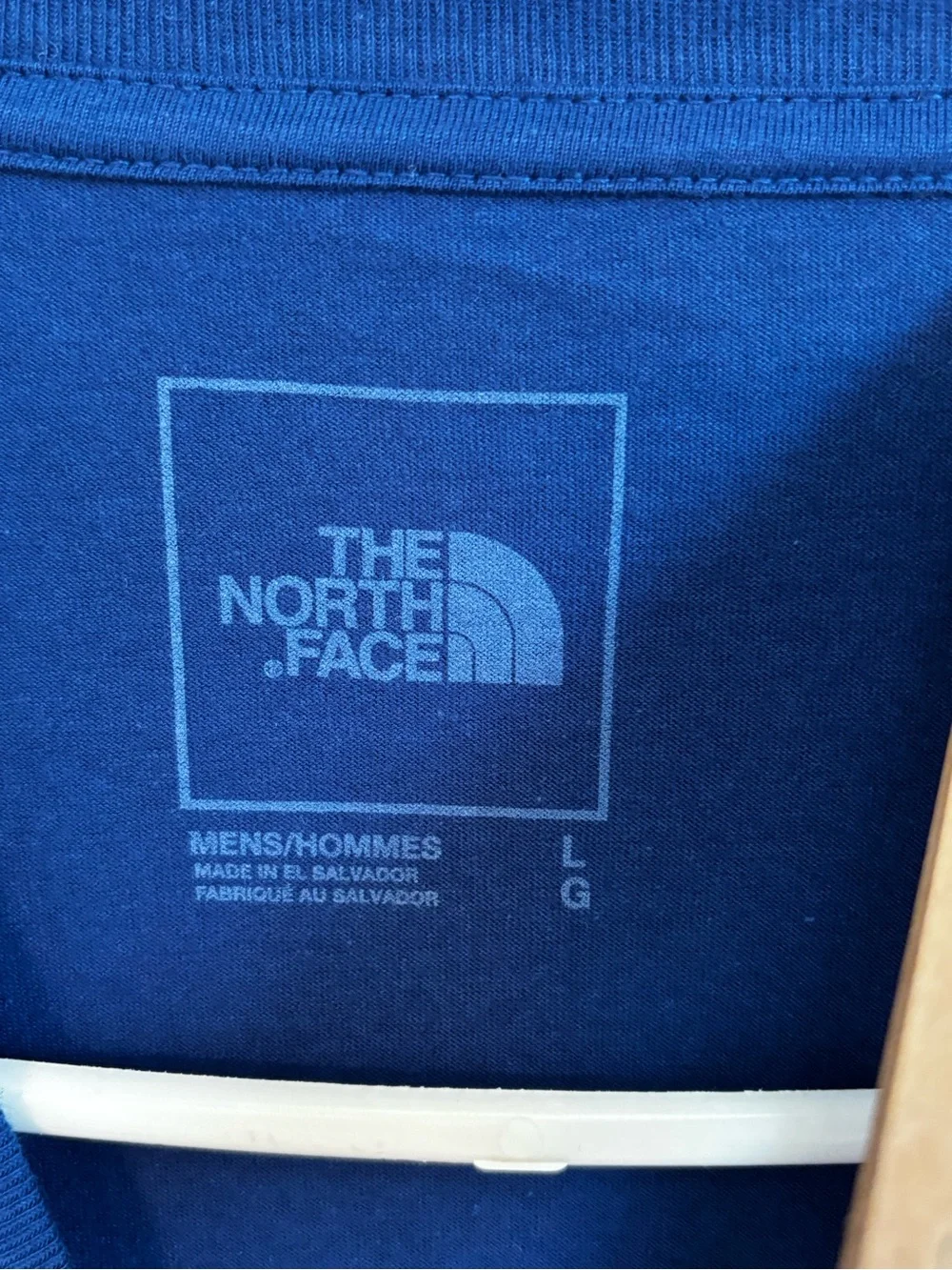 The North Face Men's Bear Collection Graphic T-Shirt - Blue/Orange Sz L. NWT